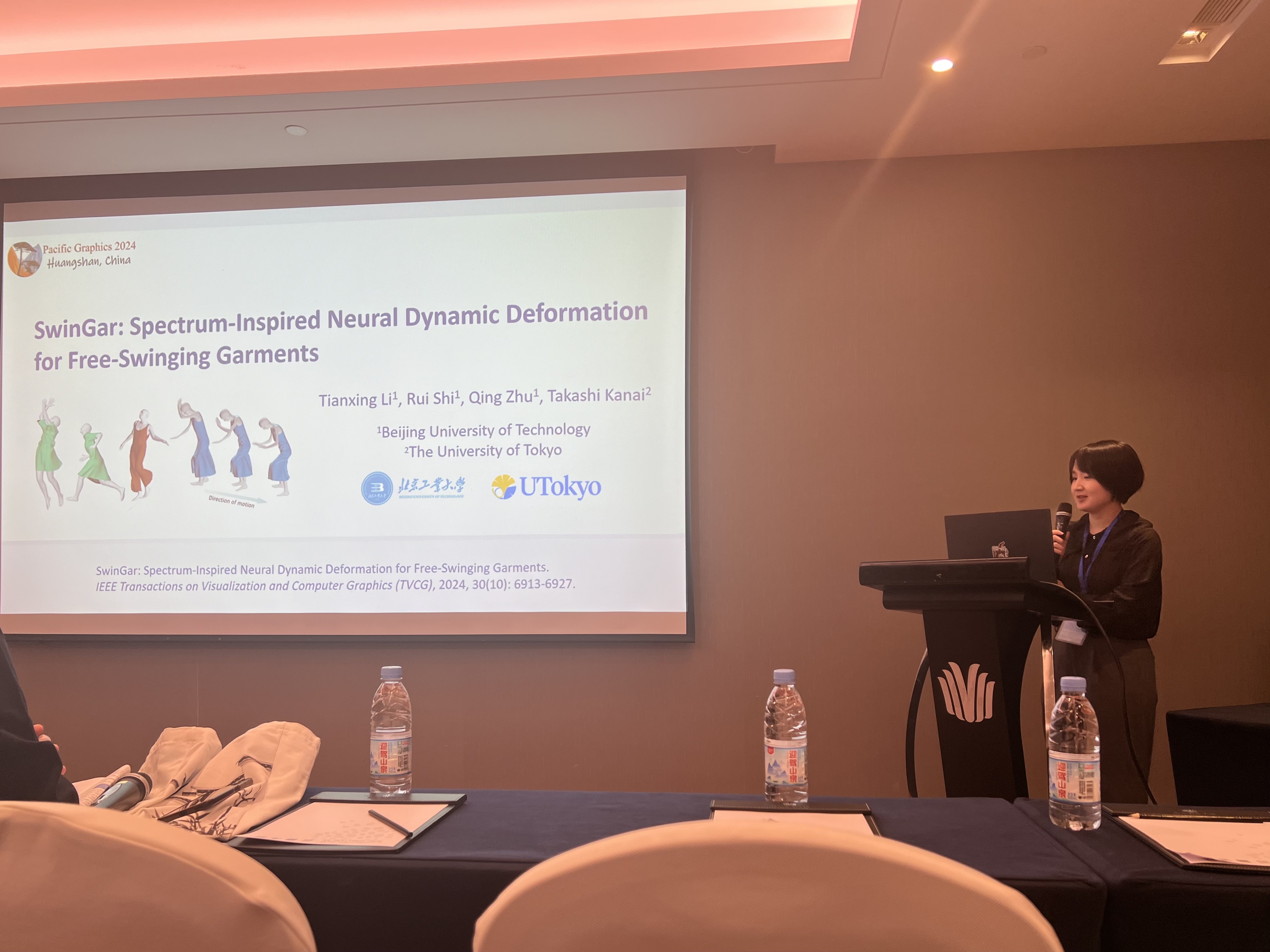 Presented at Pacific Graphics 2024. Tianxing